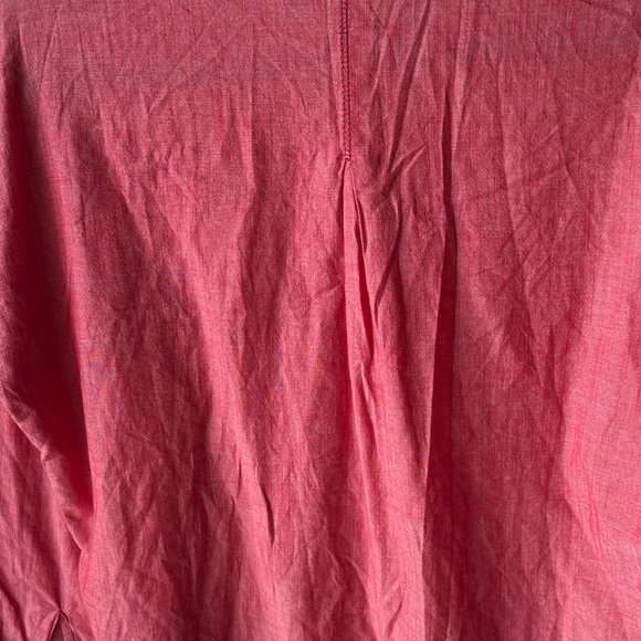 Lands' End Vibrant Red Shirt - Picture 8 of 10